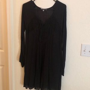 Boho style long sleeve dress